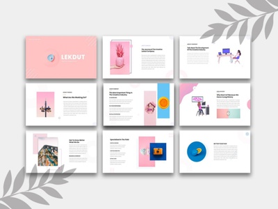 Detail Graphic Design Powerpoint Template Nomer 25