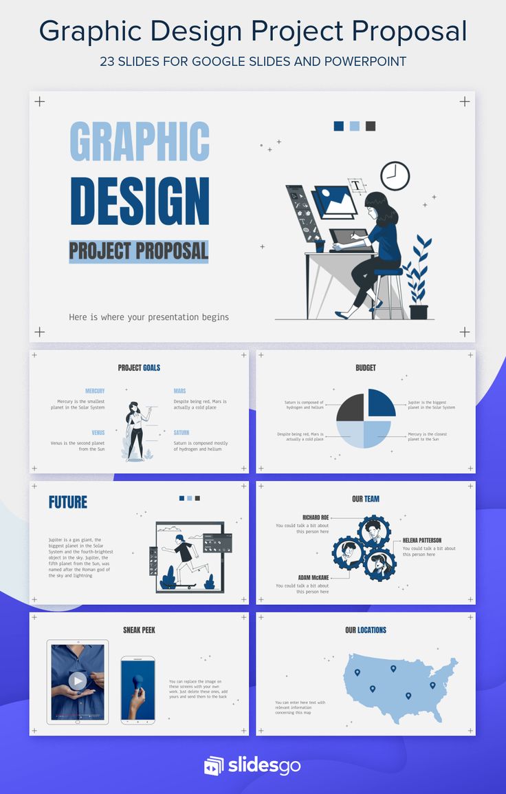 Detail Graphic Design Powerpoint Template Nomer 28