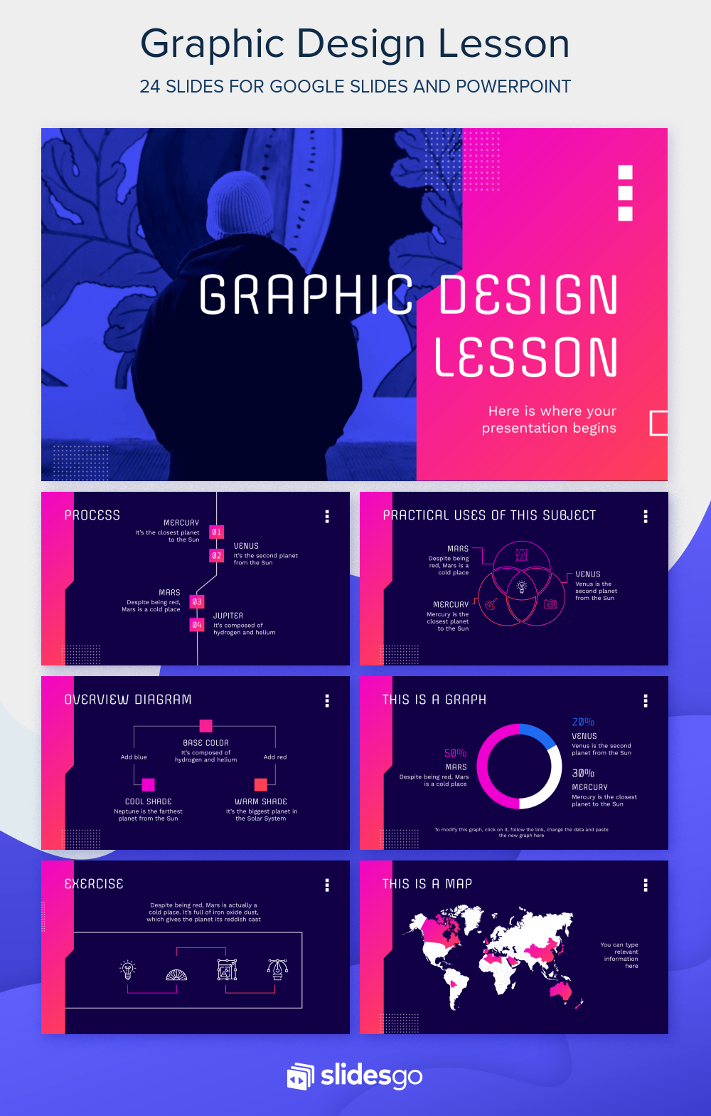 Detail Graphic Design Powerpoint Template Nomer 3