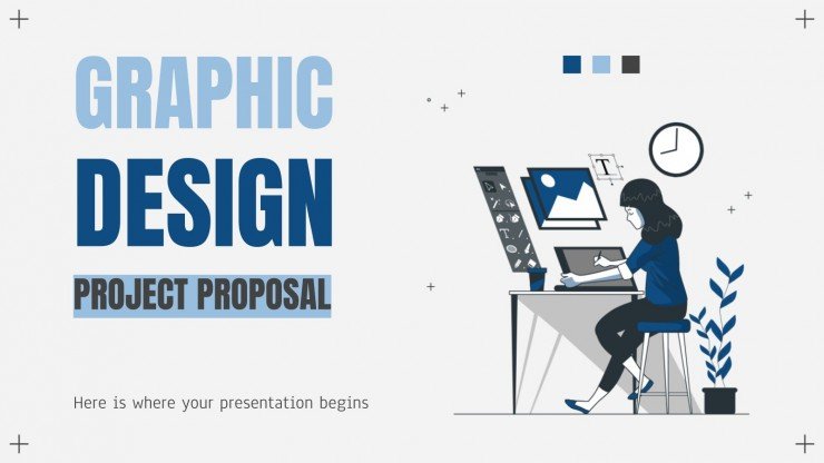 Detail Graphic Design Powerpoint Template Nomer 31