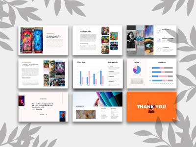 Detail Graphic Design Powerpoint Template Nomer 9