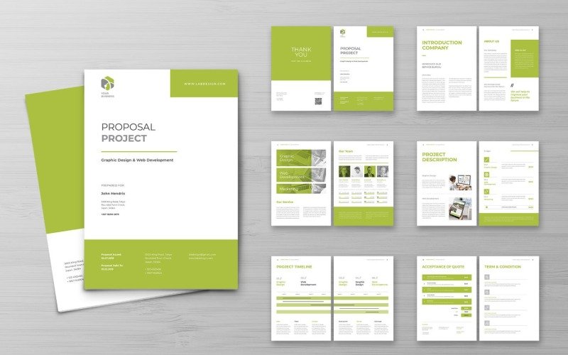 Graphic Design Project Proposal Template - KibrisPDR