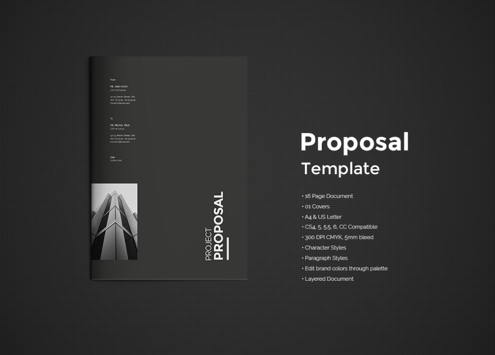 Detail Graphic Design Project Proposal Template Nomer 25