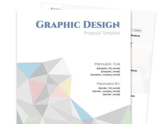 Detail Graphic Design Project Proposal Template Nomer 5