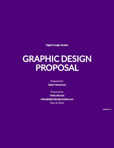 Detail Graphic Design Project Proposal Template Nomer 48