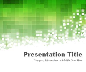 Detail Green Powerpoint Template Nomer 20