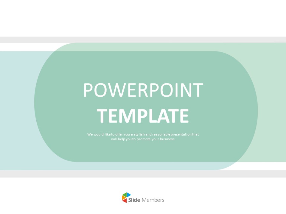 Detail Green Powerpoint Template Nomer 41