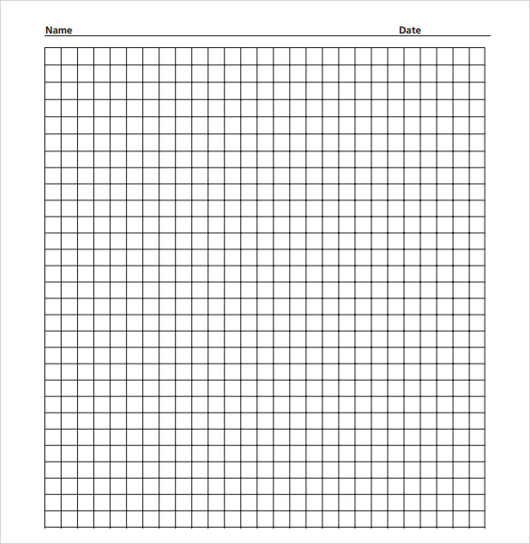 Detail Grid Paper Template Nomer 30