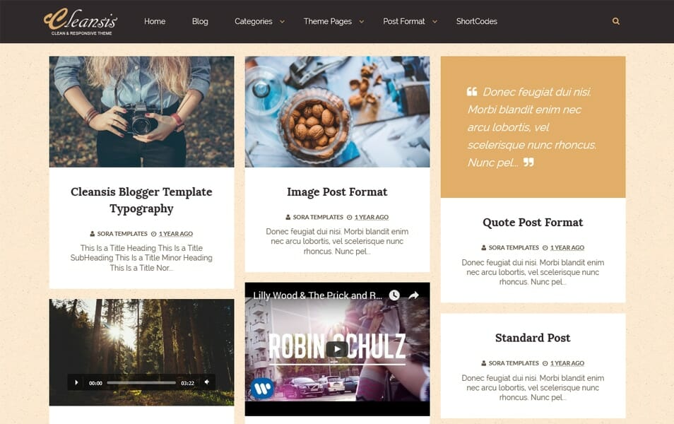 Detail Gridz Clean Responsive Blogger Template Nomer 25