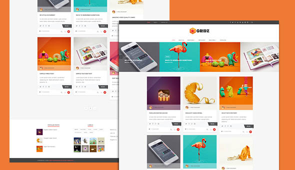 Detail Gridz Clean Responsive Blogger Template Nomer 7