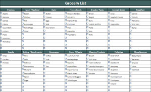 Detail Grocery List Template Google Docs Nomer 6