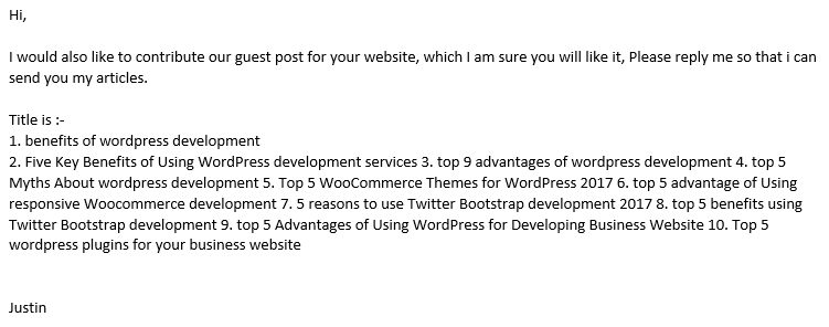 Detail Guest Post Email Template Nomer 52
