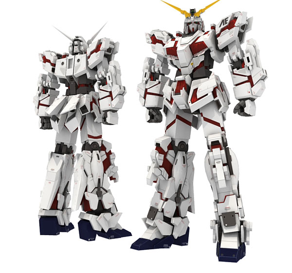 Detail Gundam Papercraft Template Nomer 10