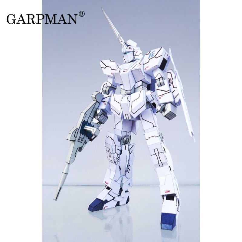 Detail Gundam Papercraft Template Nomer 30