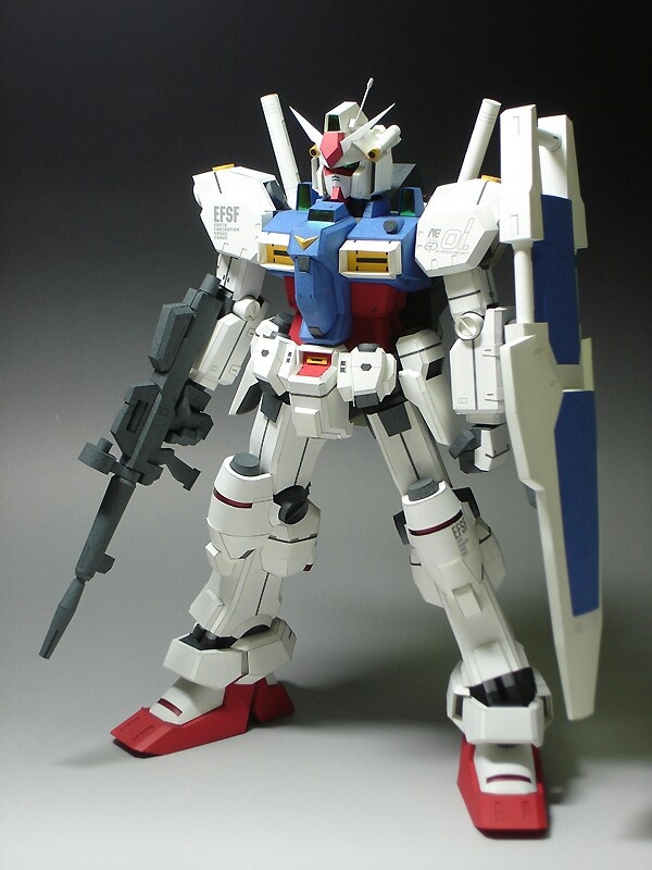 Detail Gundam Papercraft Template Nomer 31