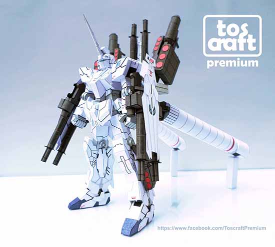 Detail Gundam Papercraft Template Nomer 6