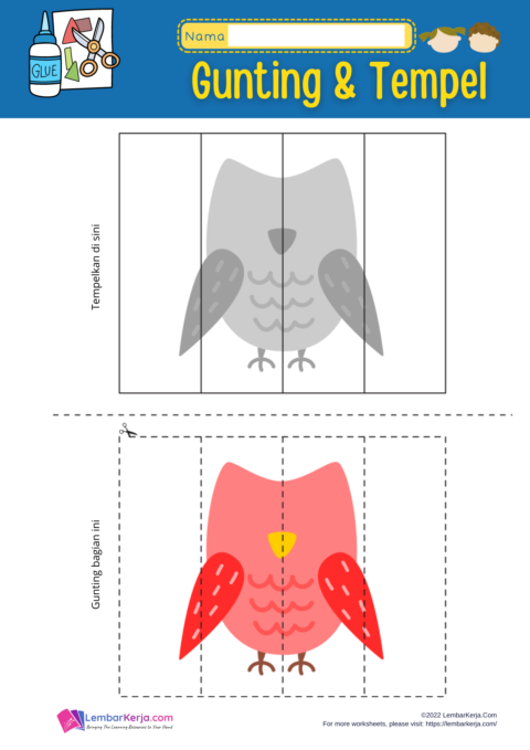 Detail Gunting Tempel Contoh Gambar Menggunting Dan Menempel Untuk Anak Tk Nomer 45