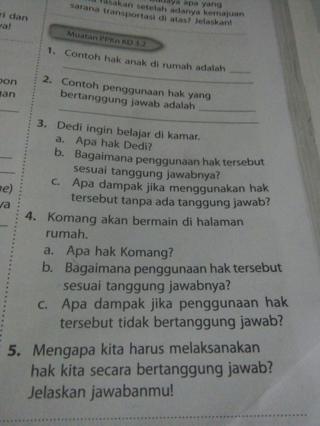 Detail Hak Anak Di Rumah Contohnya Adalah Nomer 32