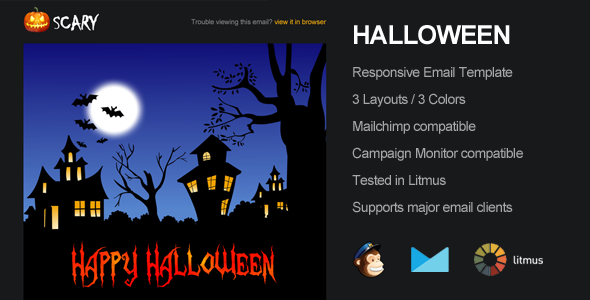 Detail Halloween Email Template Nomer 15
