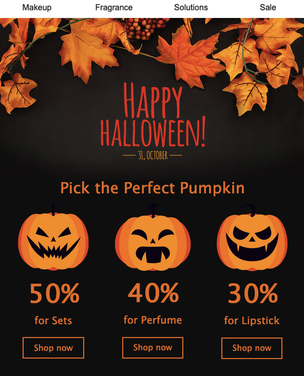 Detail Halloween Email Template Nomer 10