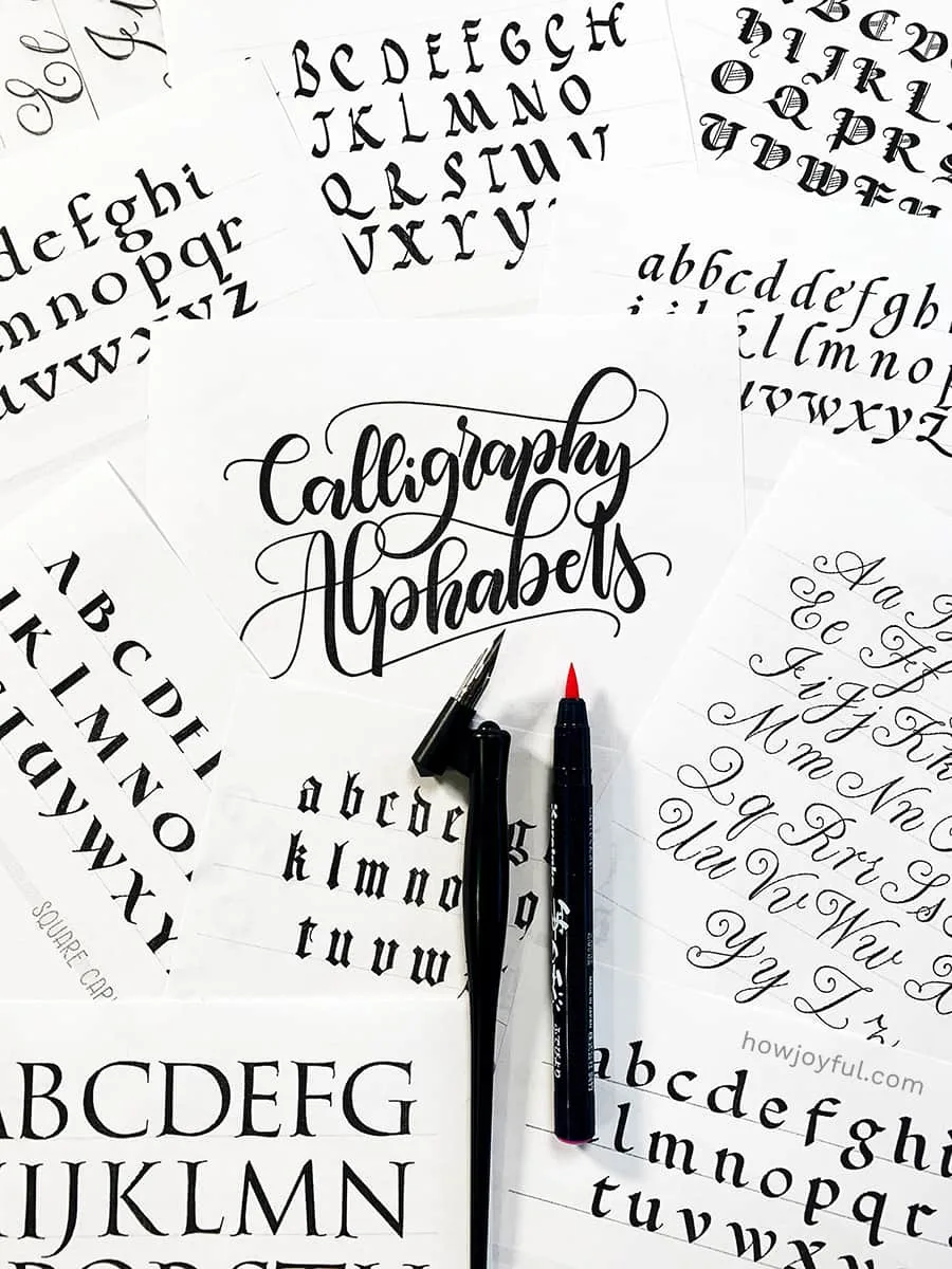 Detail Hand Lettering Template Free Nomer 13