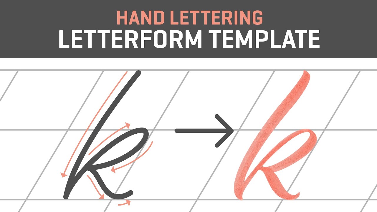 Detail Hand Lettering Template Free Nomer 42