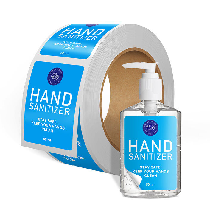 Detail Hand Sanitizer Sticker Template Nomer 30