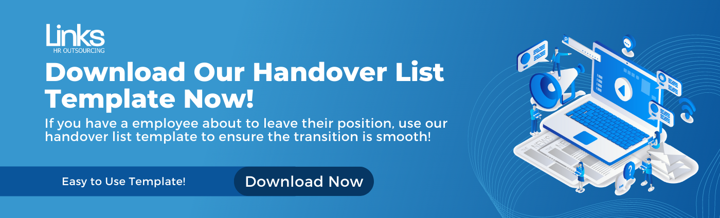 Detail Handover List Template Nomer 47