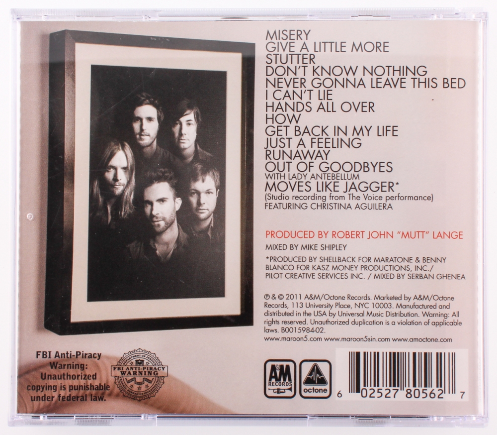 Detail Hands All Over Maroon 5 Album Download Nomer 21