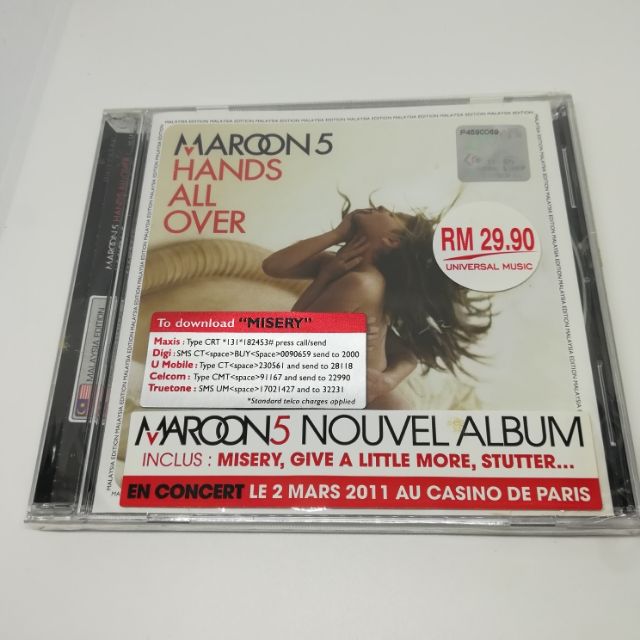 Detail Hands All Over Maroon 5 Album Download Nomer 33