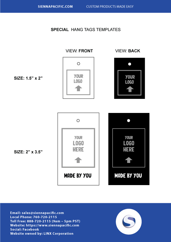 Detail Hang Tag Template Nomer 24