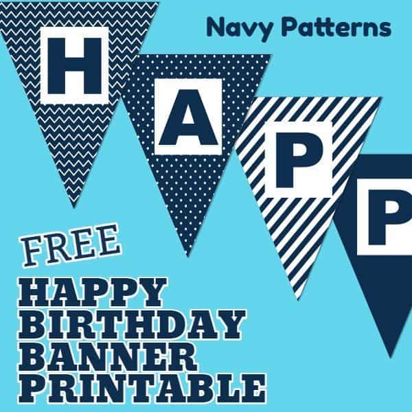 Detail Happy Birthday Banner Template Nomer 23