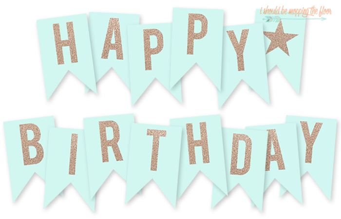 Detail Happy Birthday Banner Template Nomer 26