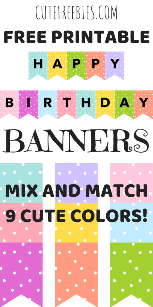 Detail Happy Birthday Banner Template Nomer 48