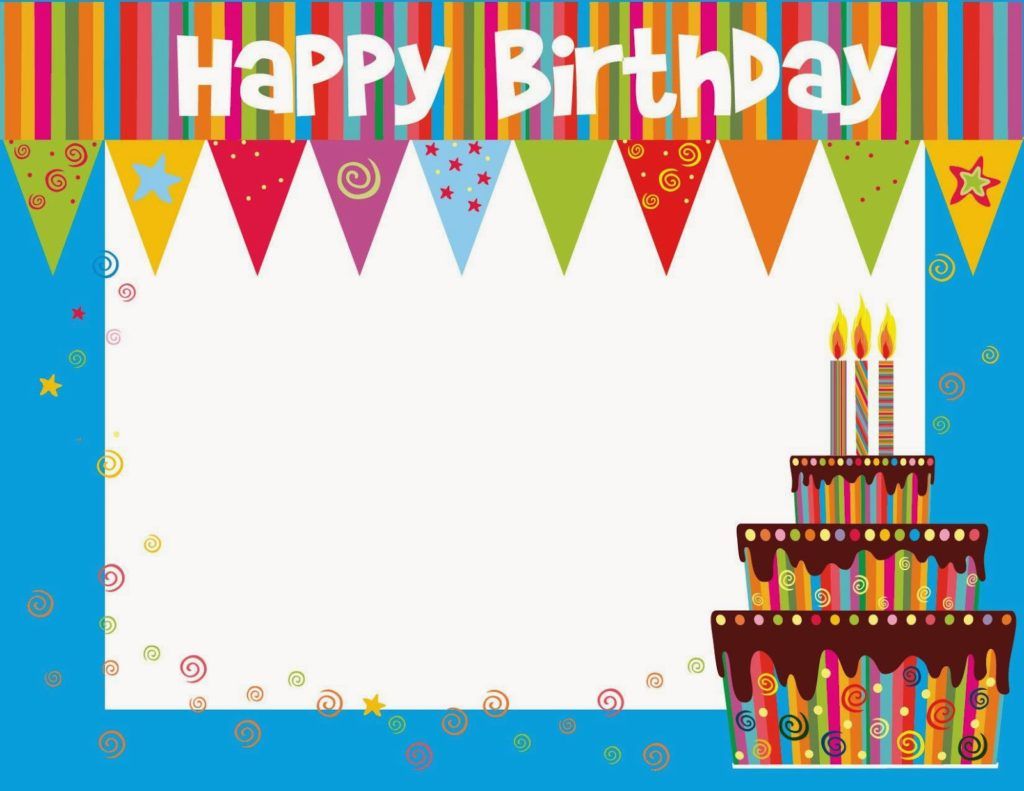 Detail Happy Birthday Card Template Nomer 4