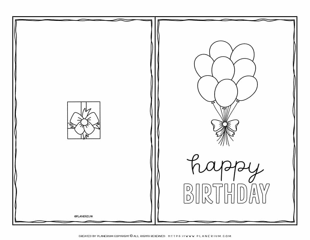 Detail Happy Birthday Card Template Nomer 39