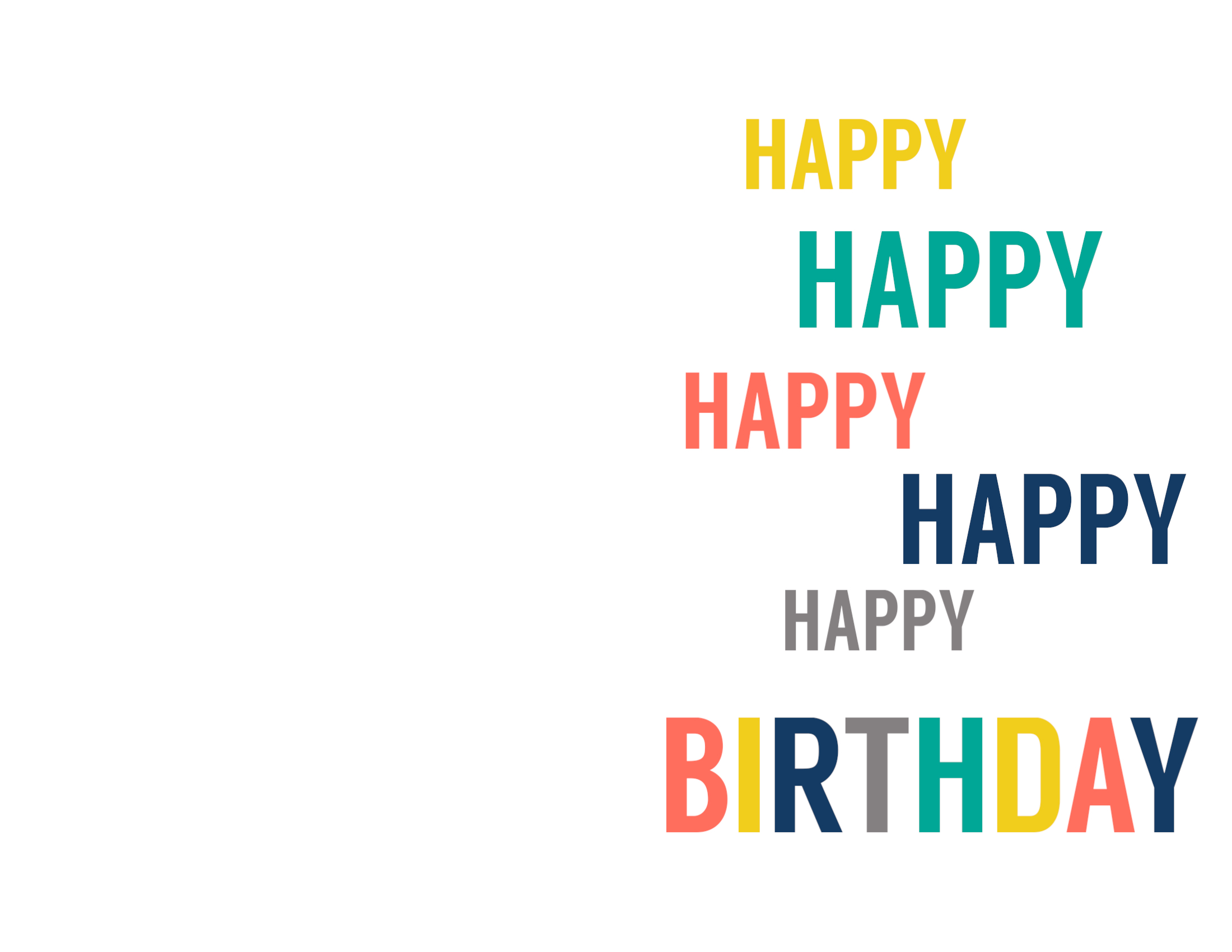 Detail Happy Birthday Card Template Nomer 48
