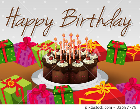 Detail Happy Birthday Template For Cake Nomer 40