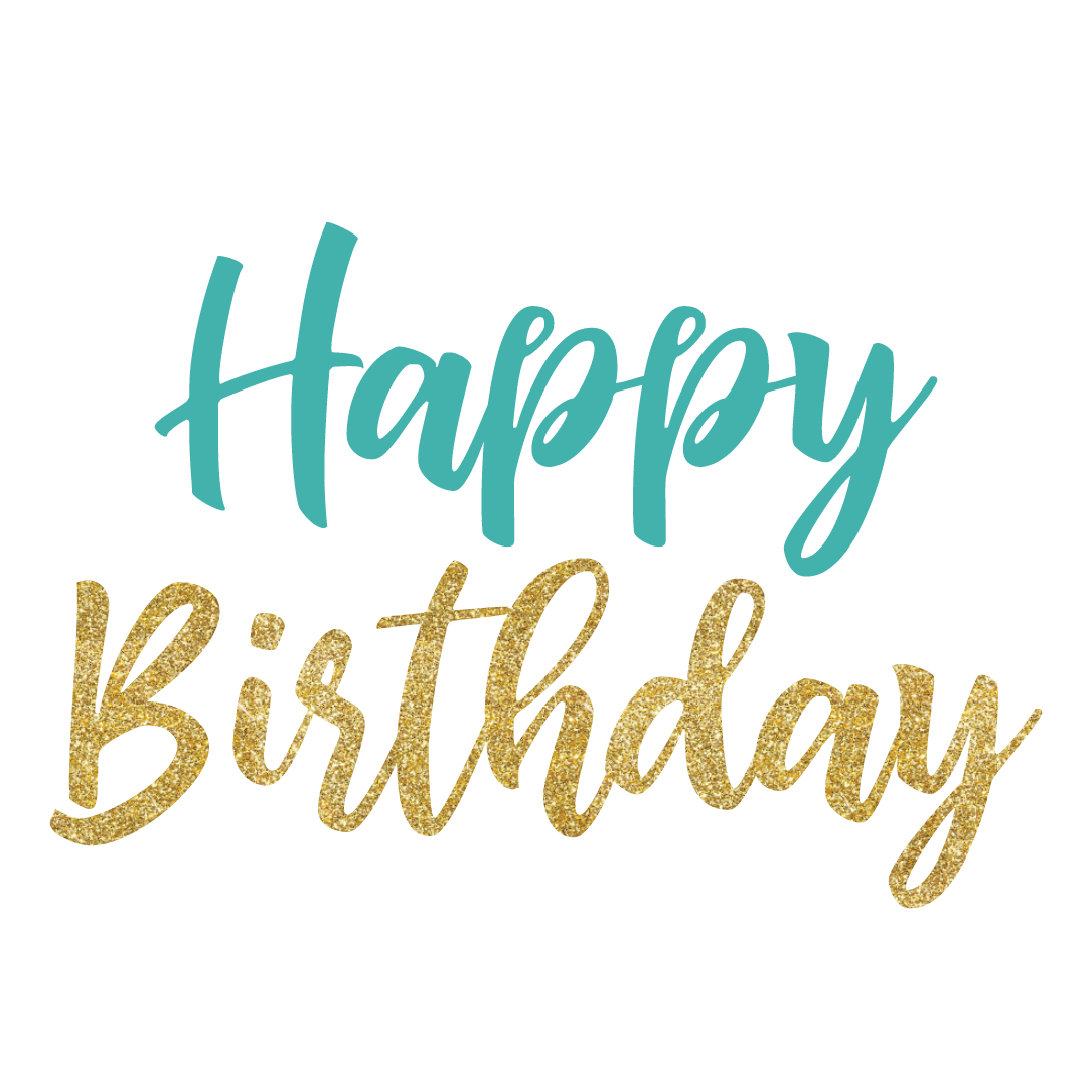 Detail Happy Birthday Topper Template Nomer 7