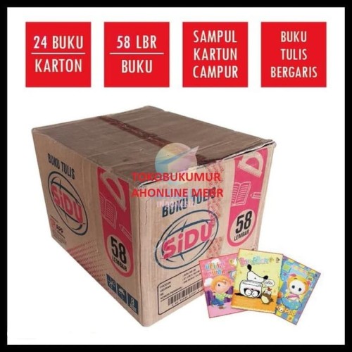 Detail Harga 1 Pak Buku Tulis Nomer 28