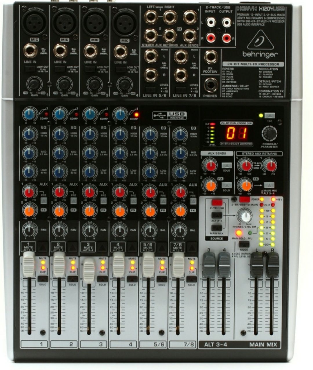 Detail Harga Behringer Xenyx X1204usb Nomer 14