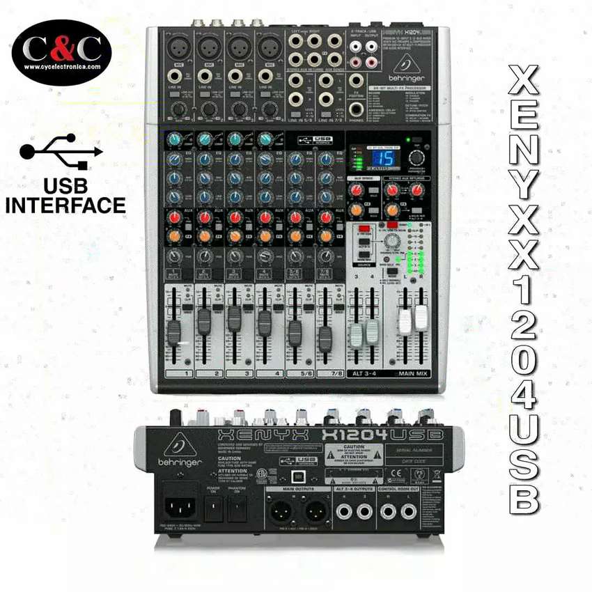 Detail Harga Behringer Xenyx X1204usb Nomer 34