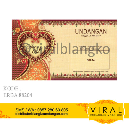 Detail Harga Blangko Undangan Nomer 11