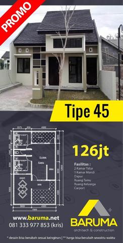 Detail Harga Borongan Rumah Type 36 Nomer 38