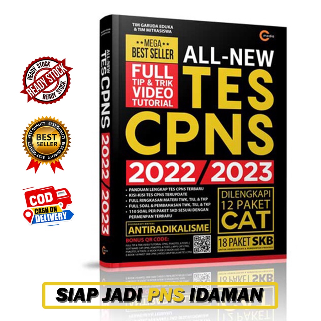 Detail Harga Buku All New Tes Cpns Nomer 39