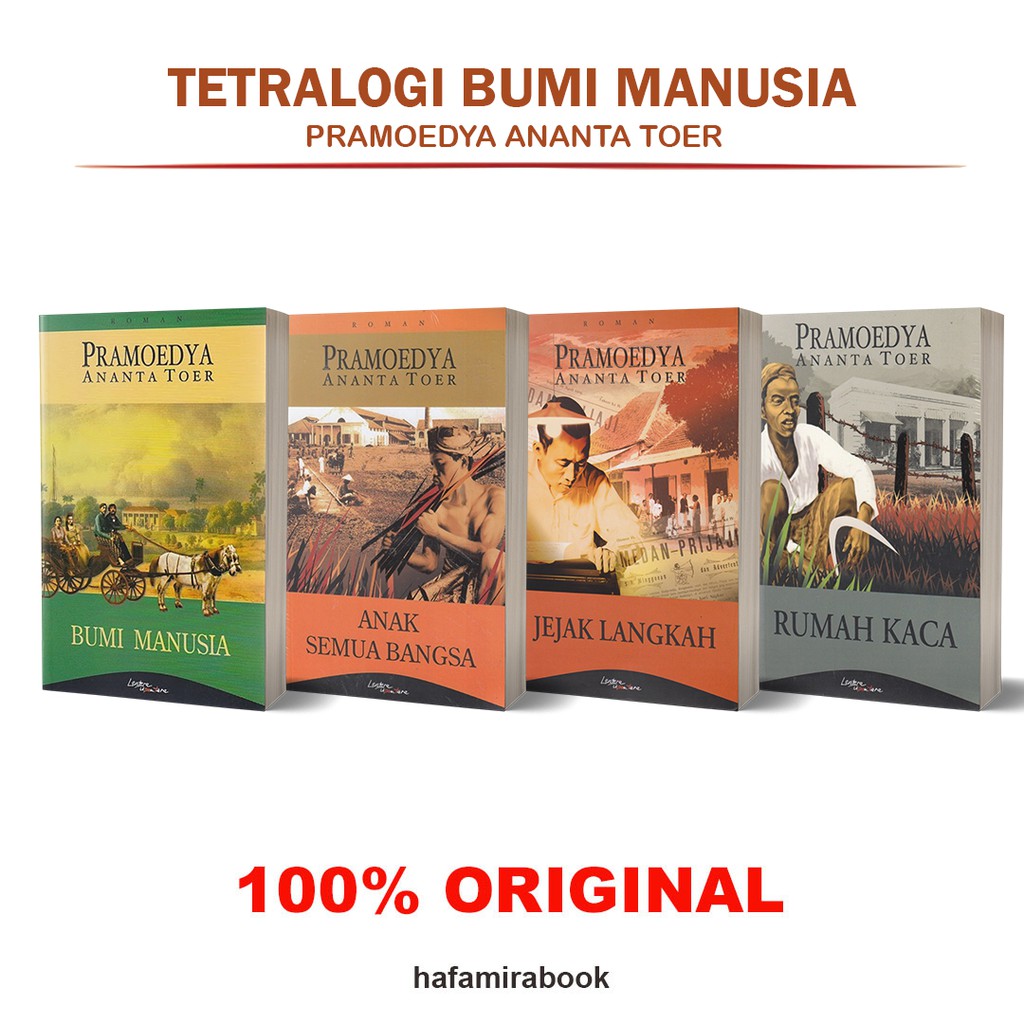 Detail Harga Buku Bumi Manusia Ori Nomer 23