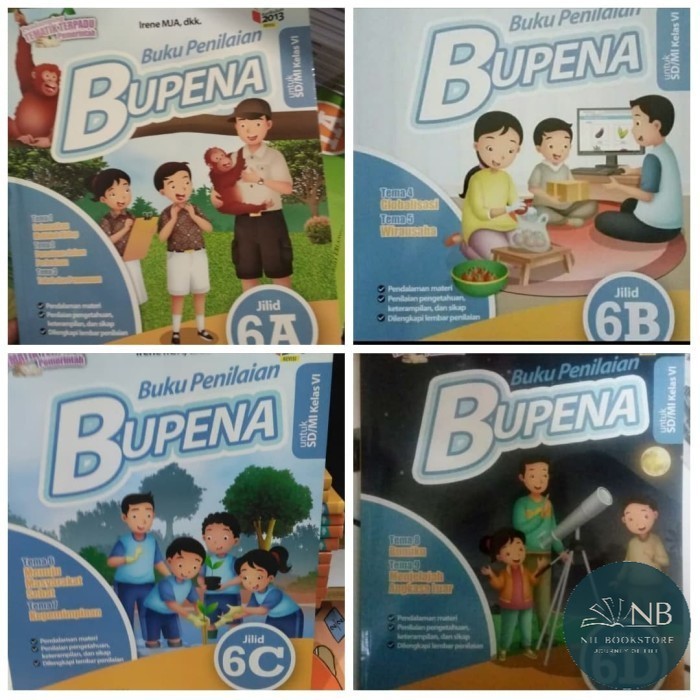 Detail Harga Buku Bupena Kelas 6 Nomer 27