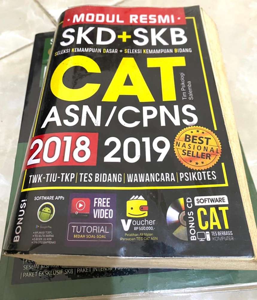 Detail Harga Buku Cpns Nomer 18