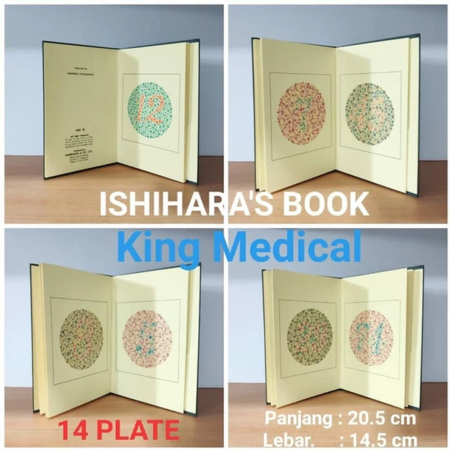Detail Harga Buku Ishihara Nomer 21