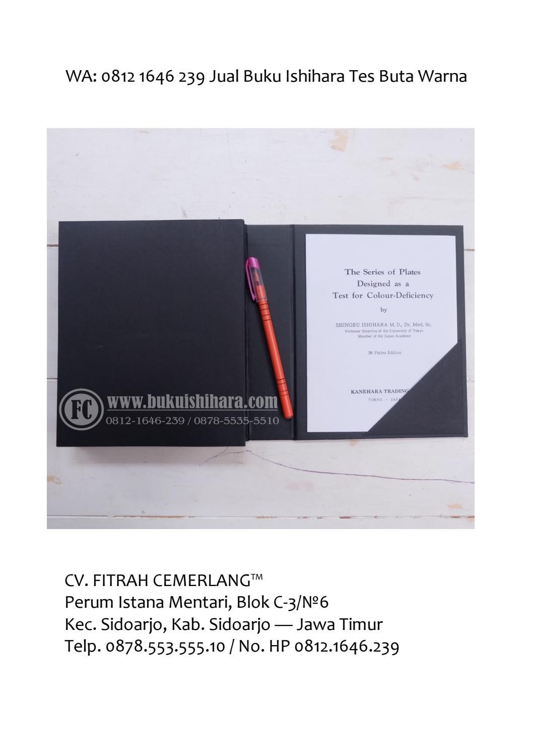 Detail Harga Buku Ishihara Nomer 43